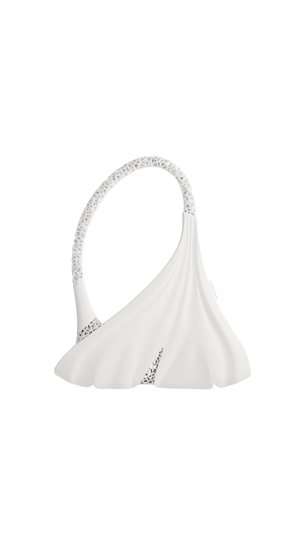 Ginkgo Handbag in Luna (White) colourway