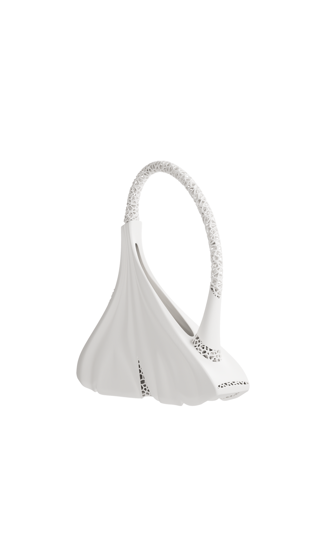 Ginkgo Handbag in Luna (White) colourway