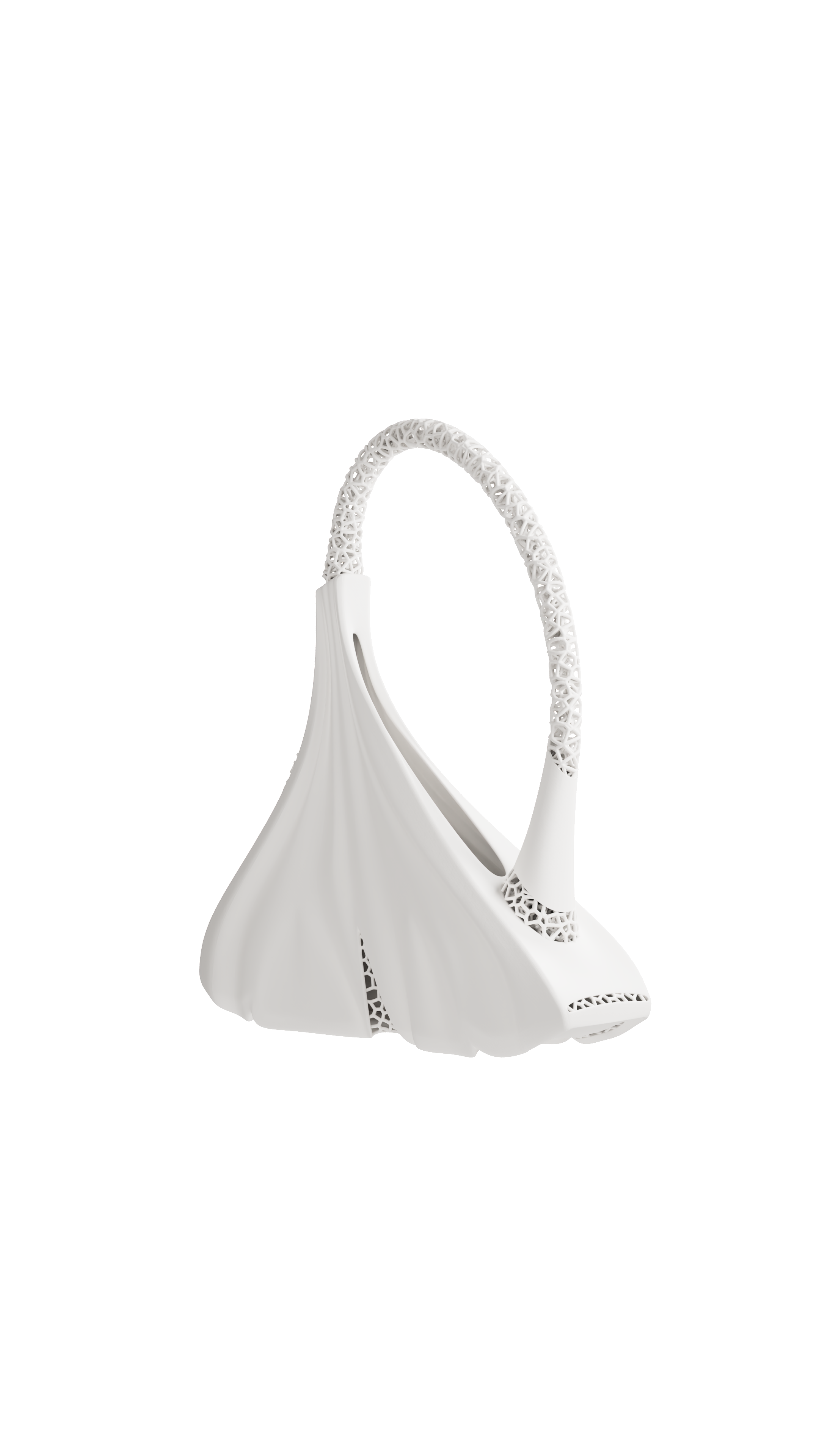 Ginkgo Handbag in Luna (White) colourway