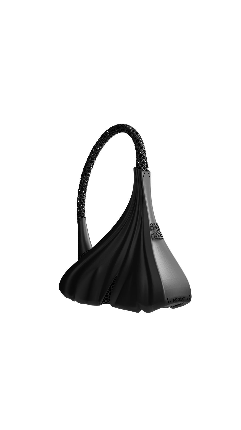 Ginkgo Handbag in Umbra (Black) colourway