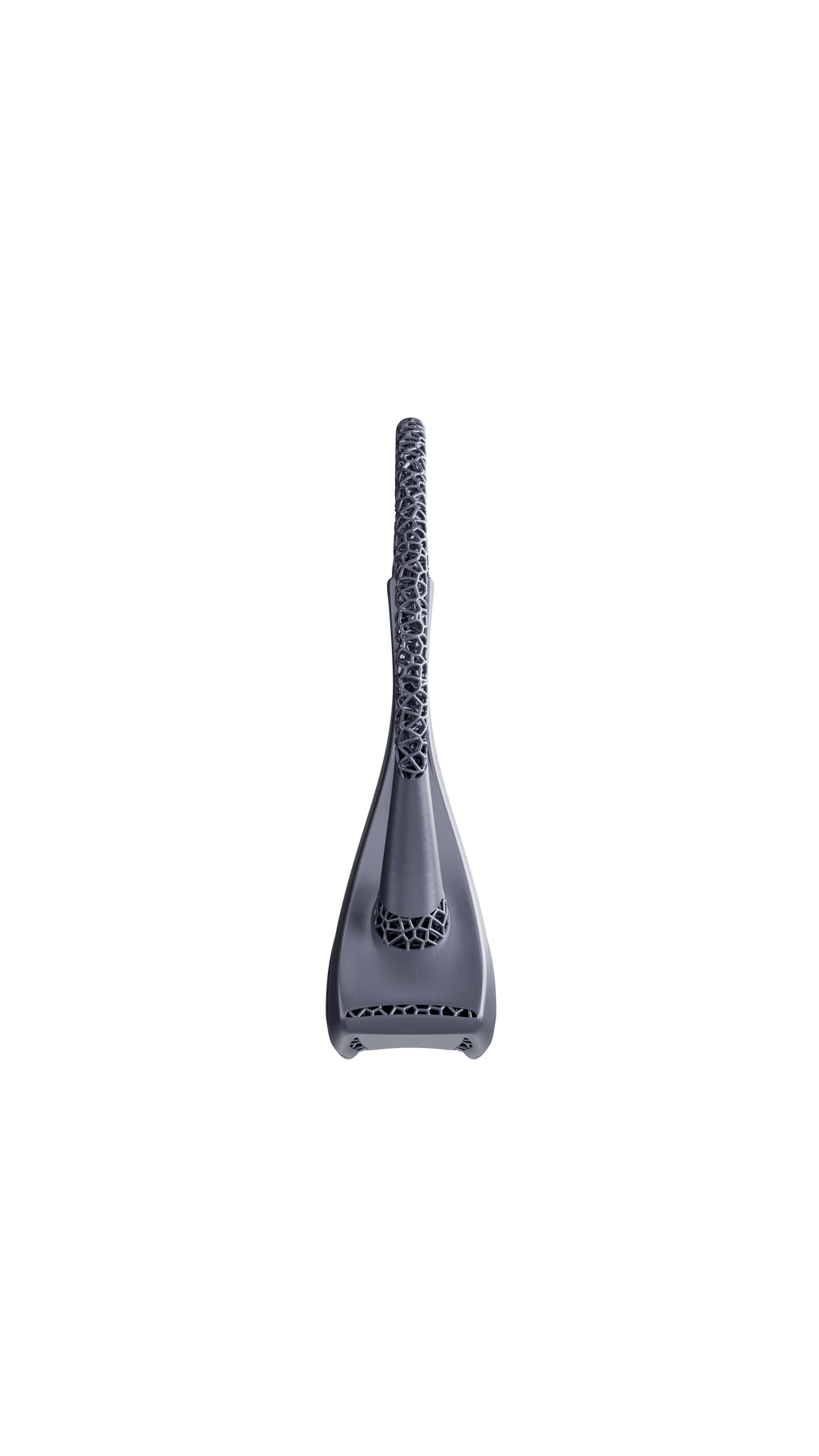 Ginkgo Handbag in Titanium (Silver) colourway